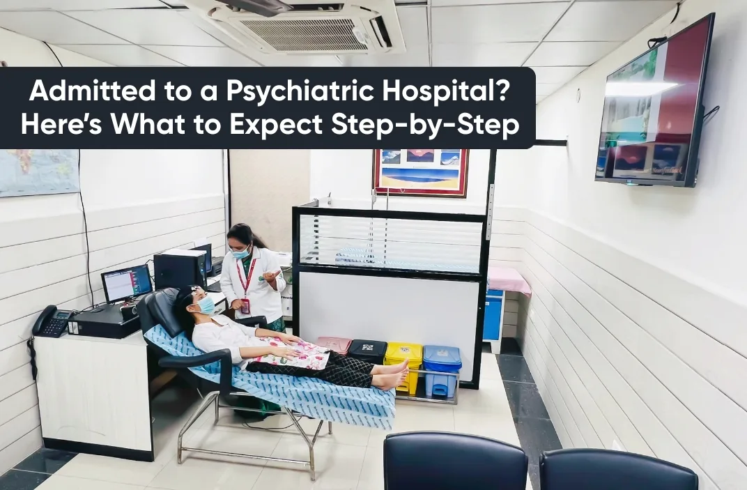 Admitted to a Psychiatric Hospital