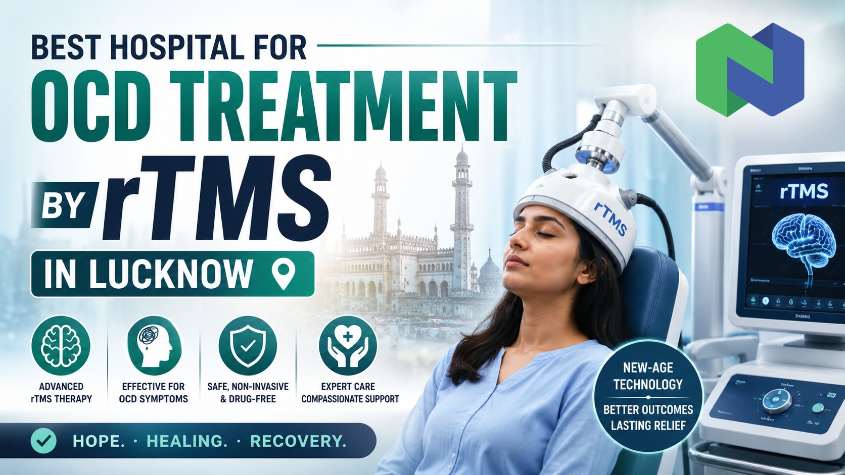 Best Hospital for OCD Treatment by rTMS in Lucknow