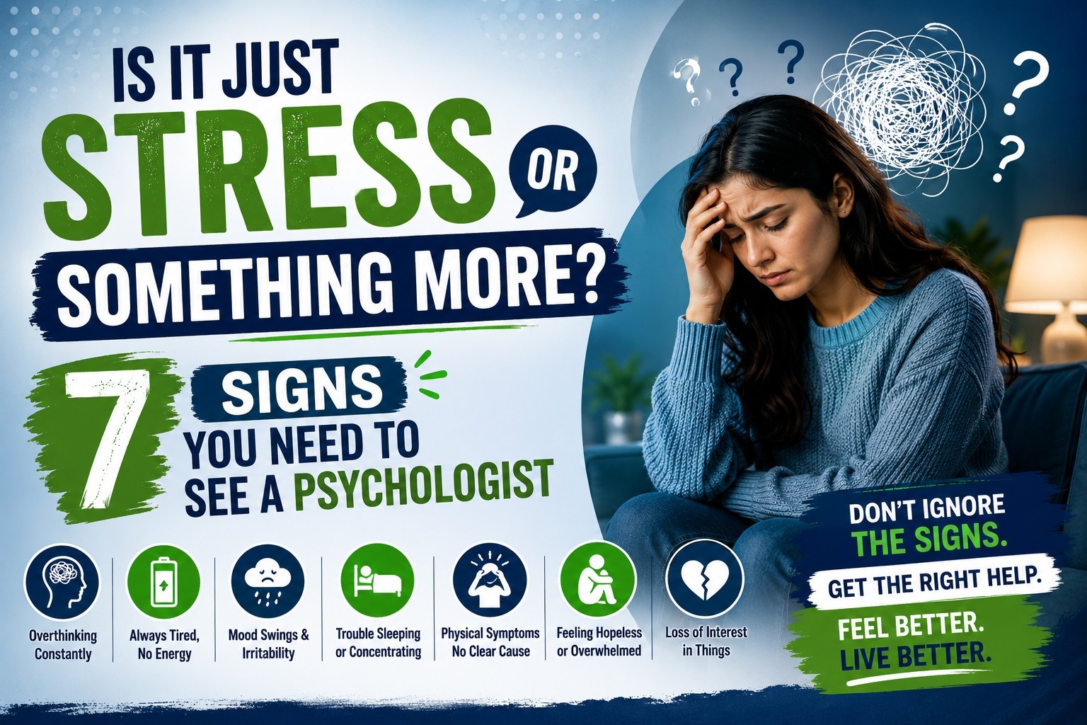 Stress 7 Signs You Need to See a Psychologist