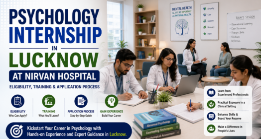 Psychology Internship in Lucknow at Nirvan Hospital