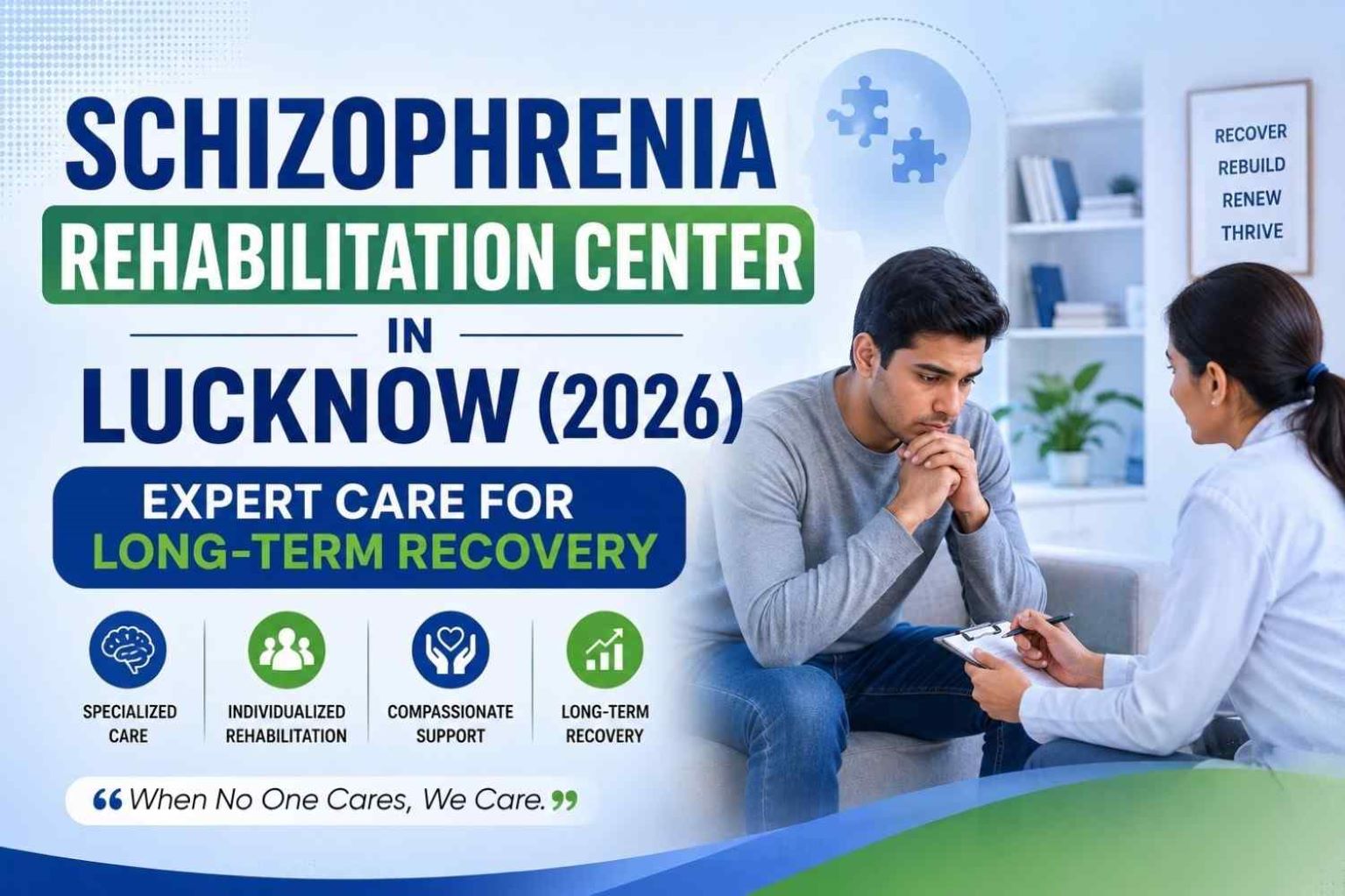 Schizophrenia Rehabilitation Center in Lucknow
