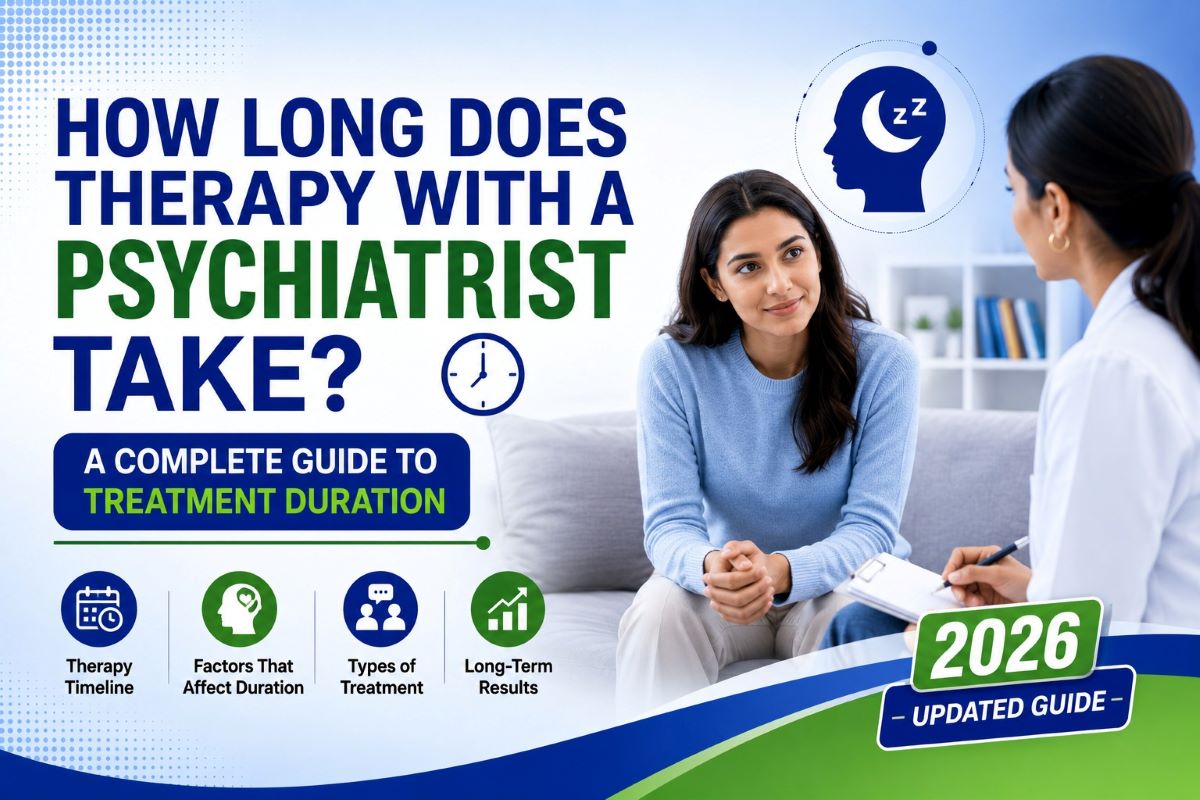 how long does therapy with a psychiatrist take