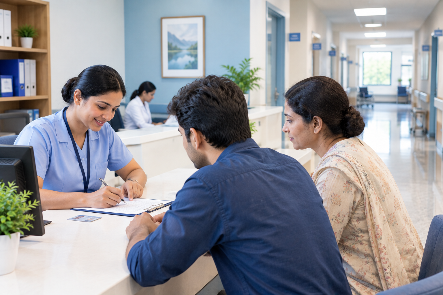 Admission Process at Nirvan Hospital
