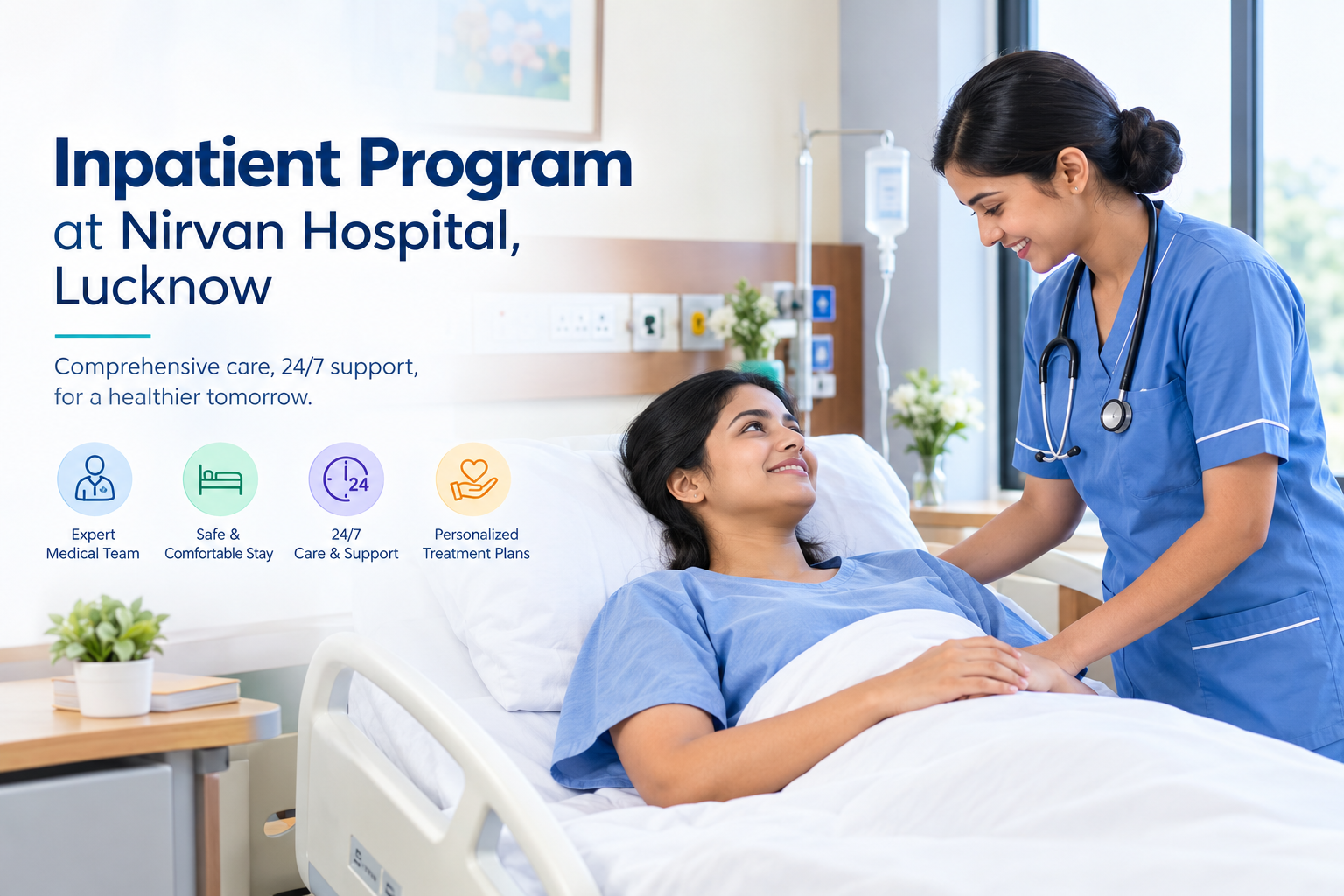 Inpatient Program at Nirvan Hospital, Lucknow